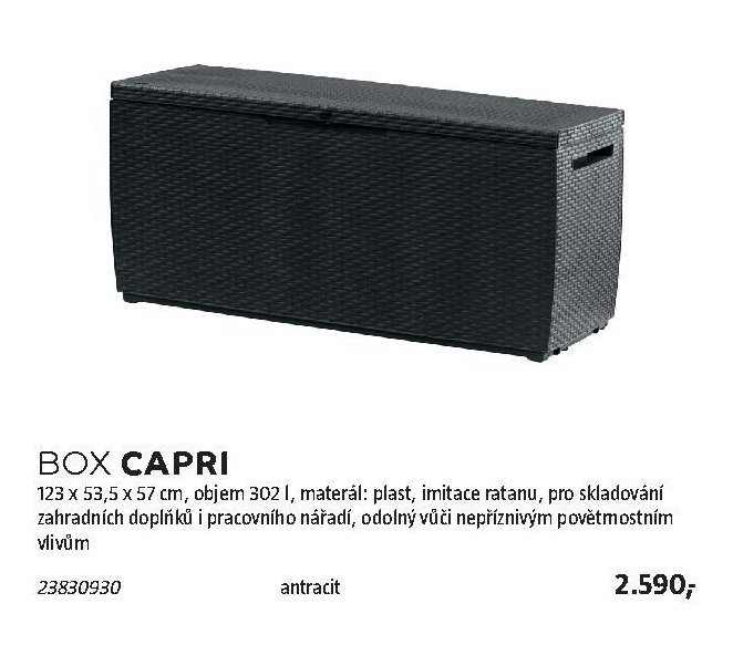 BOX CAPRI