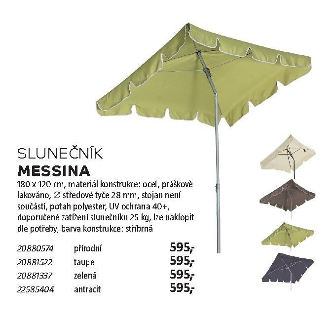 Slunečník Messina