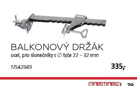 Balkonový držák