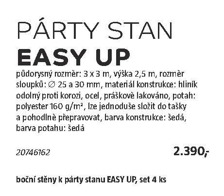 PÁRTY STAN EASY UP
