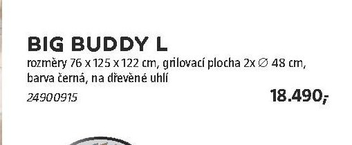 KERAMICKÝ GRIL BIG BUDDY L