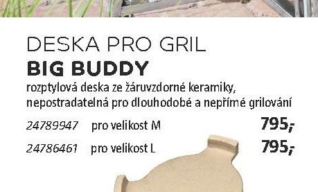 DESKA PRO GRIL BIG BUDDY