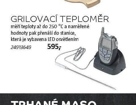GRILOVACÍ TEPLOMĚR (bezdrátový)