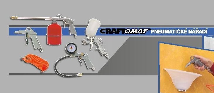 CRAFTOMAT pneumatické nářadí
