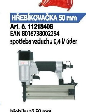 HŘEBÍKOVAČKA 50 mm