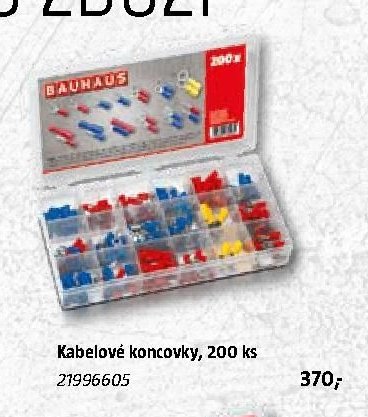 Kabelové koncovky, 200 ks