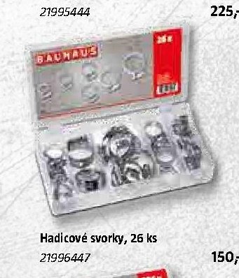 Hadicové svorky, 26 ks