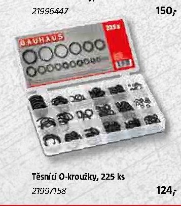 Těsnicí O-kroužky, 225 ks