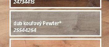 dub kouřový Pewter* 25544264