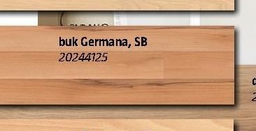 buk Germana, SB 20244125