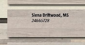 Siena Driftwood, MS 24665728