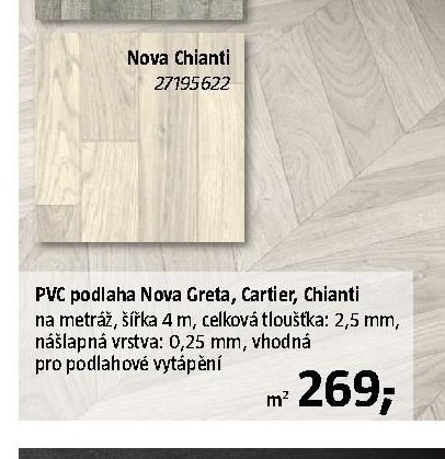 PVC podlaha Nova Chianti