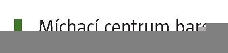 Míchací centrum barev