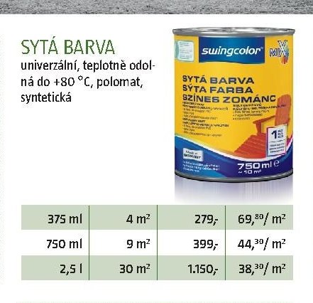 SYTÁ BARVA