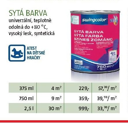 SYTÁ BARVA