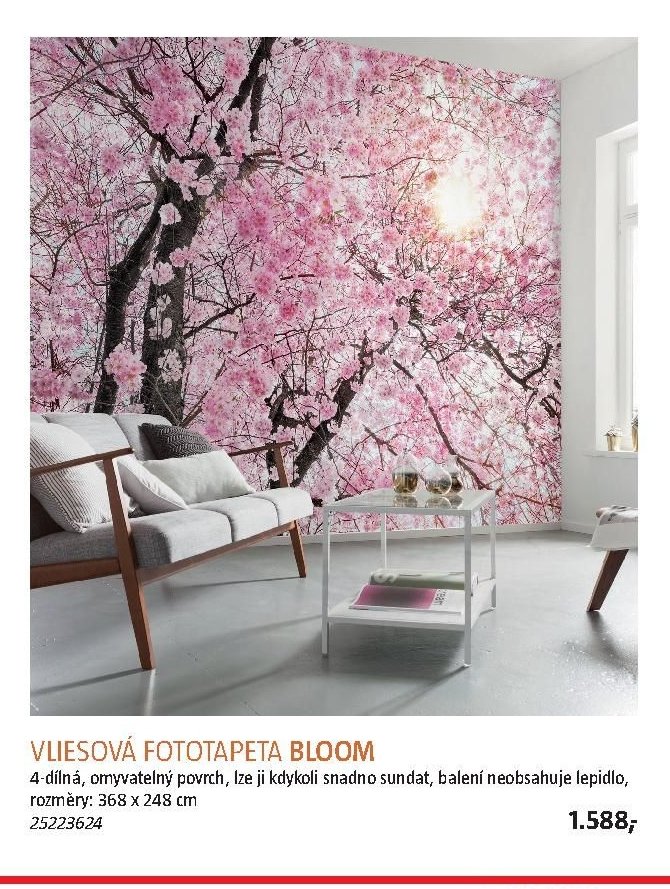 VLIESOVÁ FOTOTAPETA BLOOM