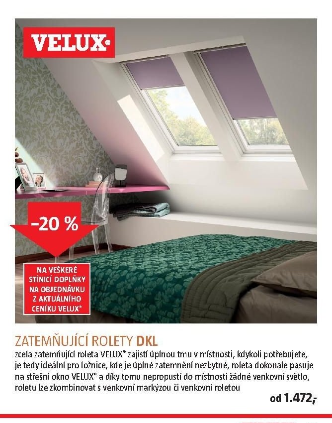 ZATEMŇUJÍCÍ ROLETY DKL