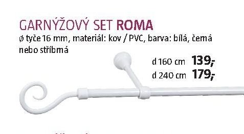GARNÝŽOVÝ SET ROMA