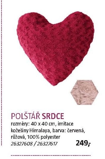 POLŠTÁŘ SRDCE