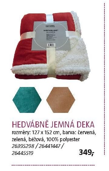 HEDVÁBNĚ JEMNÁ DEKA