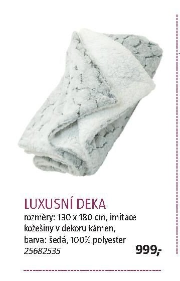 LUXUSNÍ DEKA