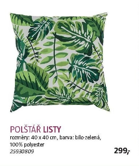 POLŠTÁŘ LISTY
