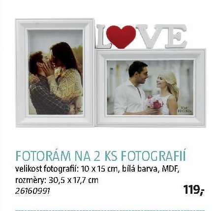 FOTORÁM NA 2 KS FOTOGRAFIÍ