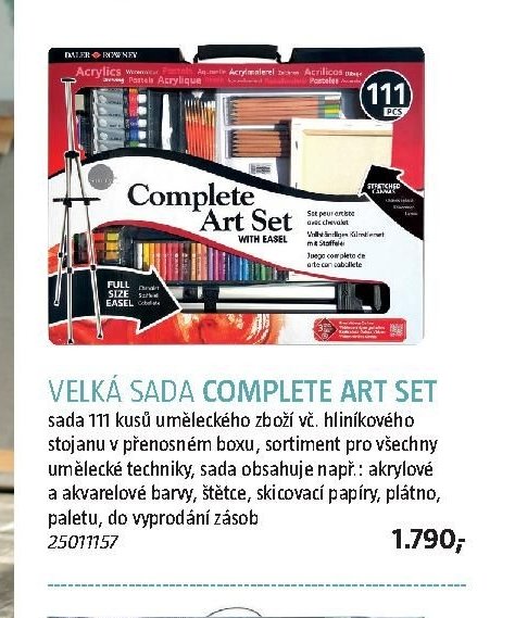 VELKÁ SADA COMPLETE ART SET