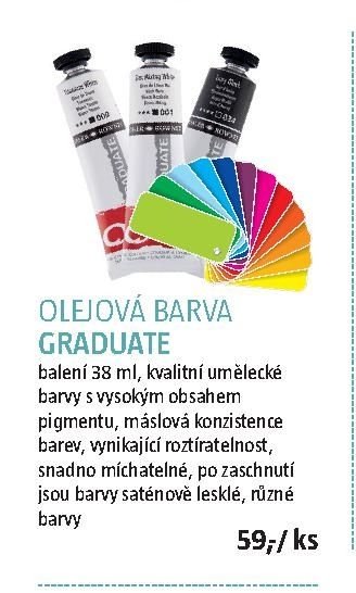 OLEJOVÁ BARVA GRADUATE