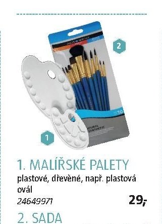 1. MALÍŘSKÉ PALETY
