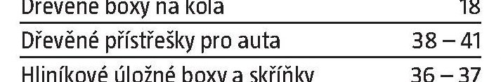 Dřevěné přístřešky pro auta