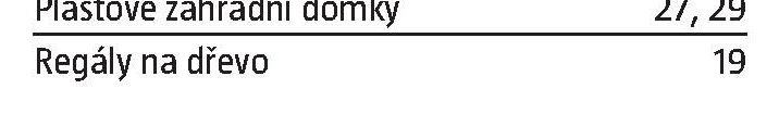 Regály na dřevo