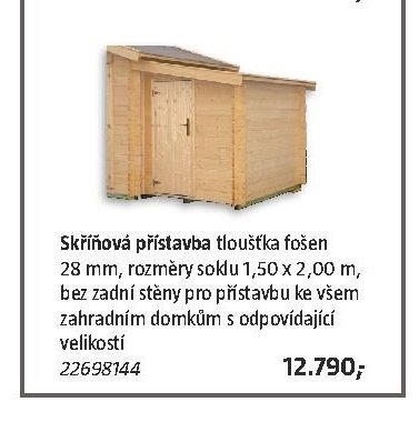 Skříňová přístavba