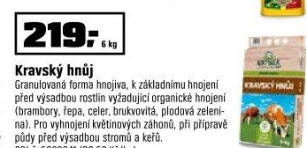 Kravský hnůj Natura Agro