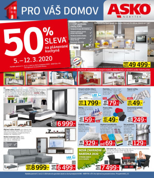 akční leták ASKO 5.3.2020-12.3.2020