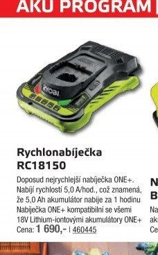 Rychlonabíječka RC18150