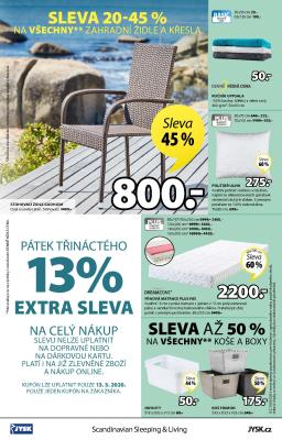 akční leták Jysk 12.3.2020-25.3.2020