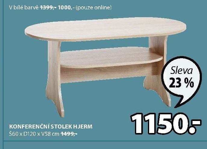 KONFERENČNÍ STOLEK HJERM