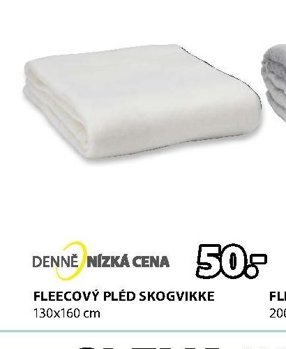 FLEECOVÝ PLÉD SKOGVIKKE