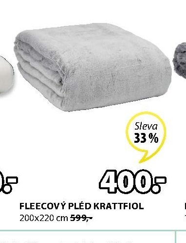 FLEECOVÝ PLÉD KRATTFIOL