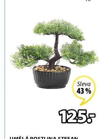 Umělá rostlina Stefan