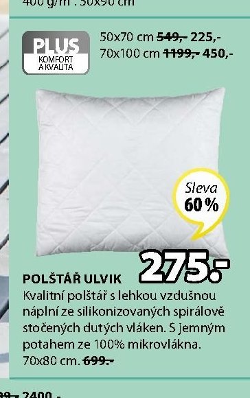 Polštář ULVIK