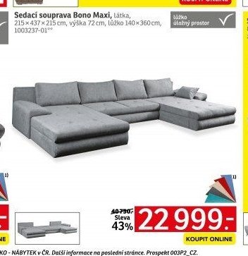 Sedací souprava Bono Maxi