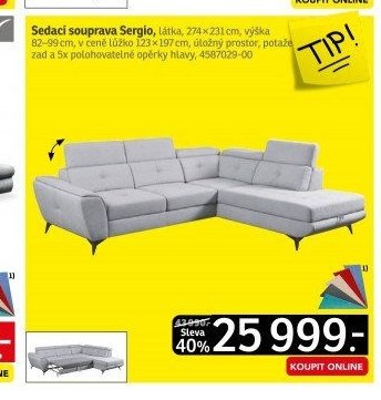 Sedací souprava Sergio
