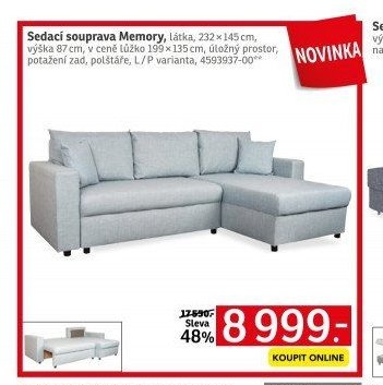 Sedací souprava Memory