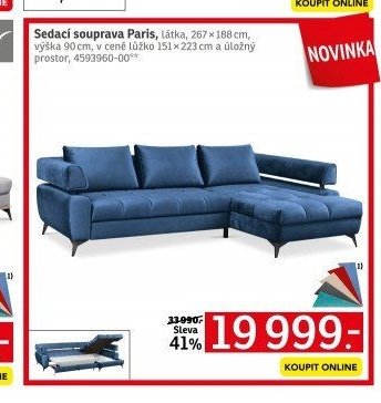 Sedací souprava Paris