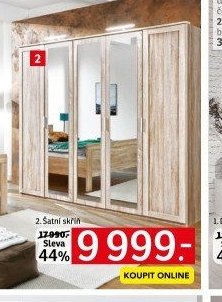 Šatní skříň Nadja