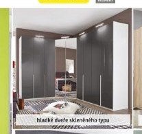 New York - Hladké dveře skleněného typu