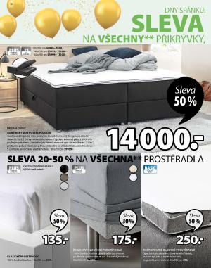 akční leták Jysk 26.3.2020-8.4.2020