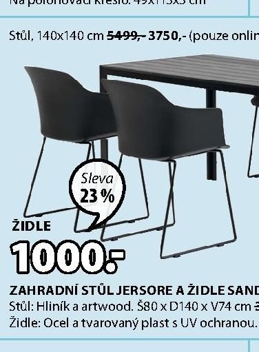 Židle JERSORE